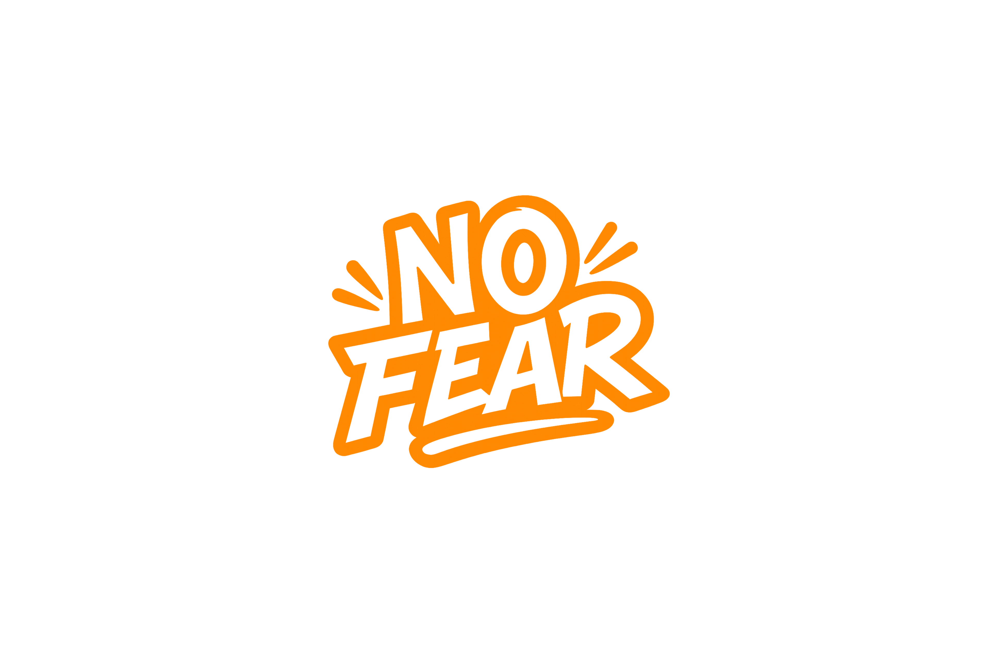 STICKER: NO FEAR