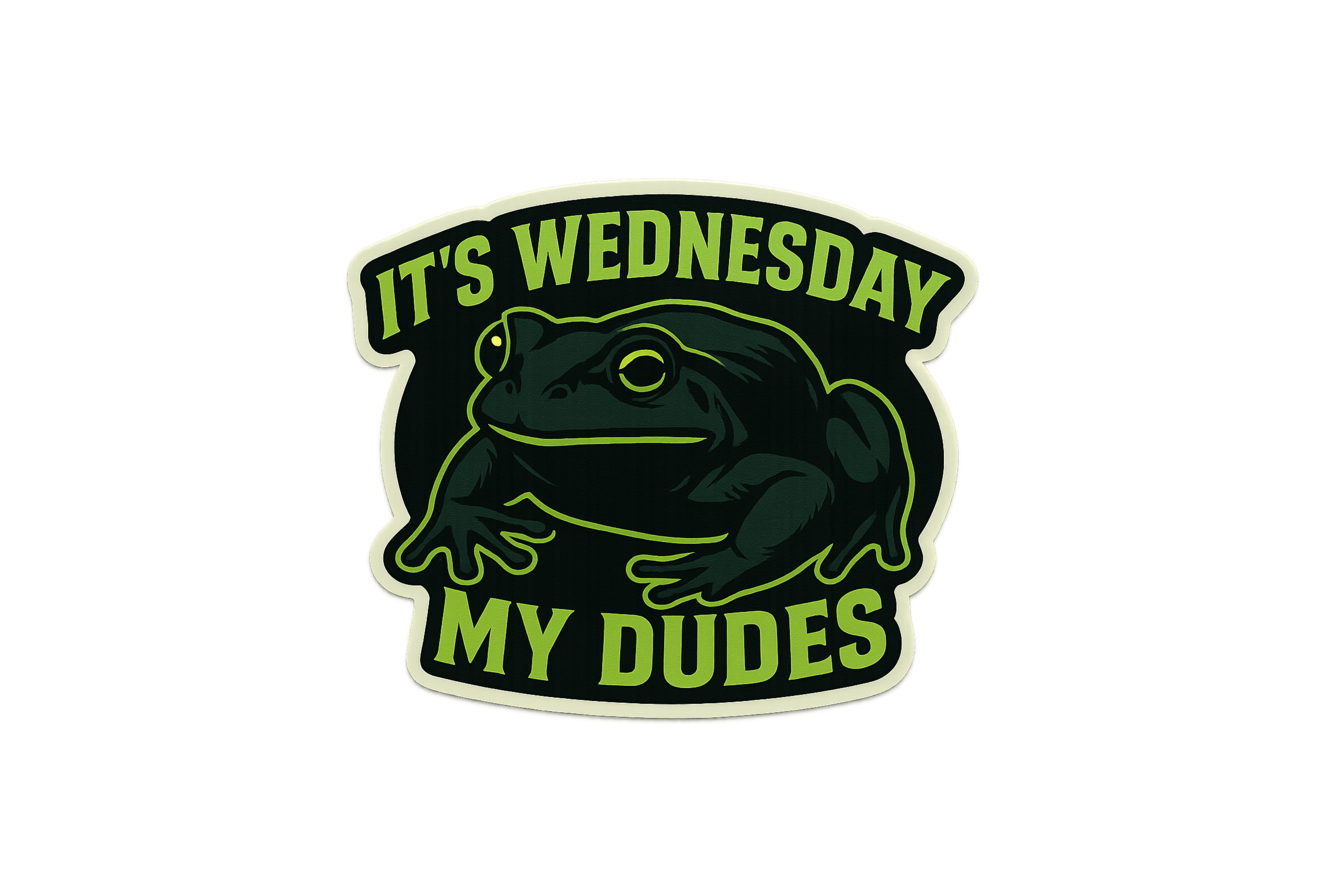 STICKER: IT'S WEDNESDAY MY