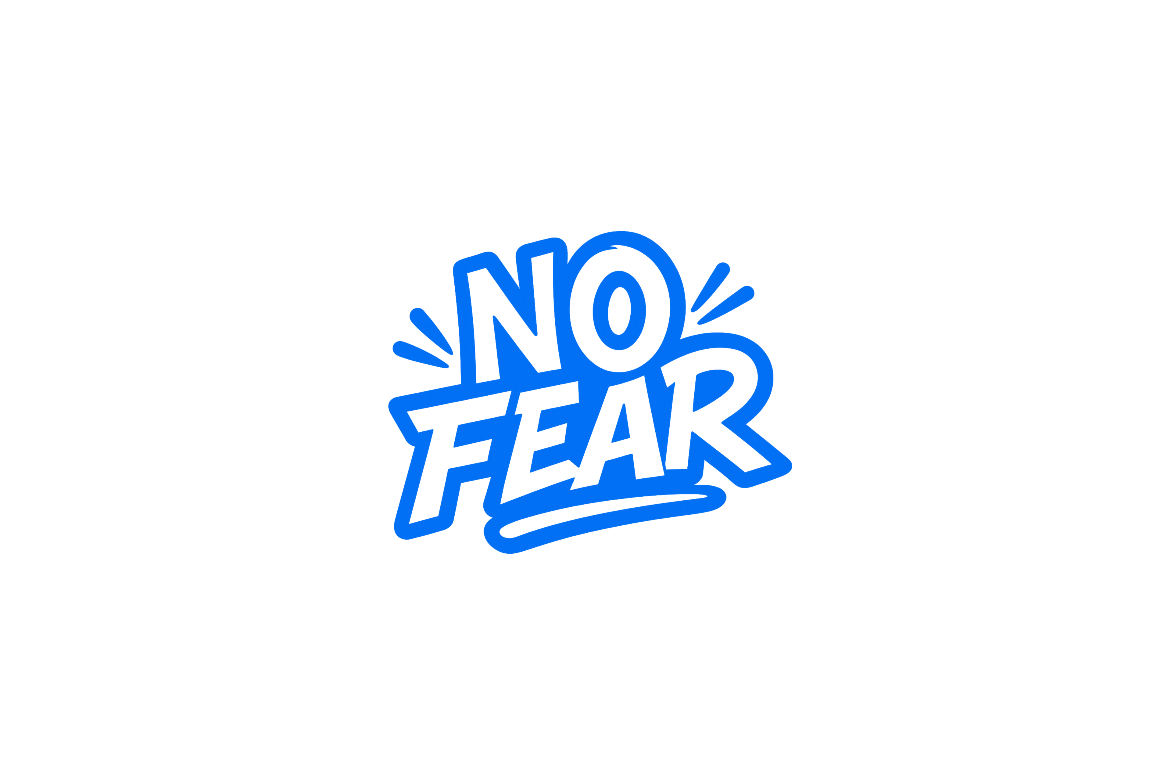 STICKER: NO FEAR