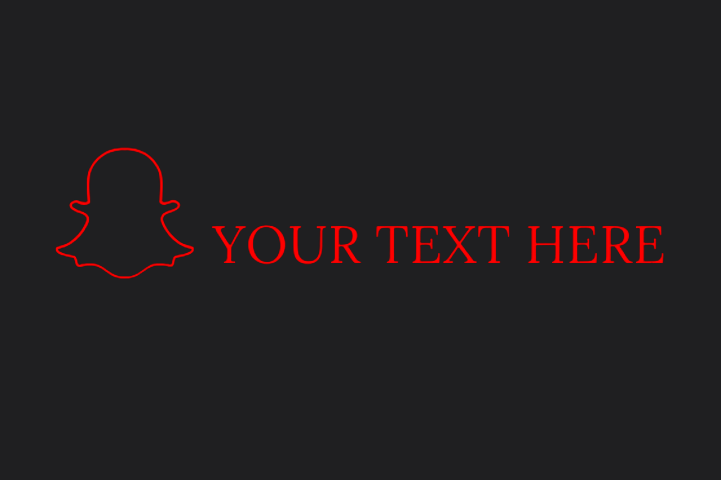 CUSTOM SNAPCHAT STICKER - OZDecalz