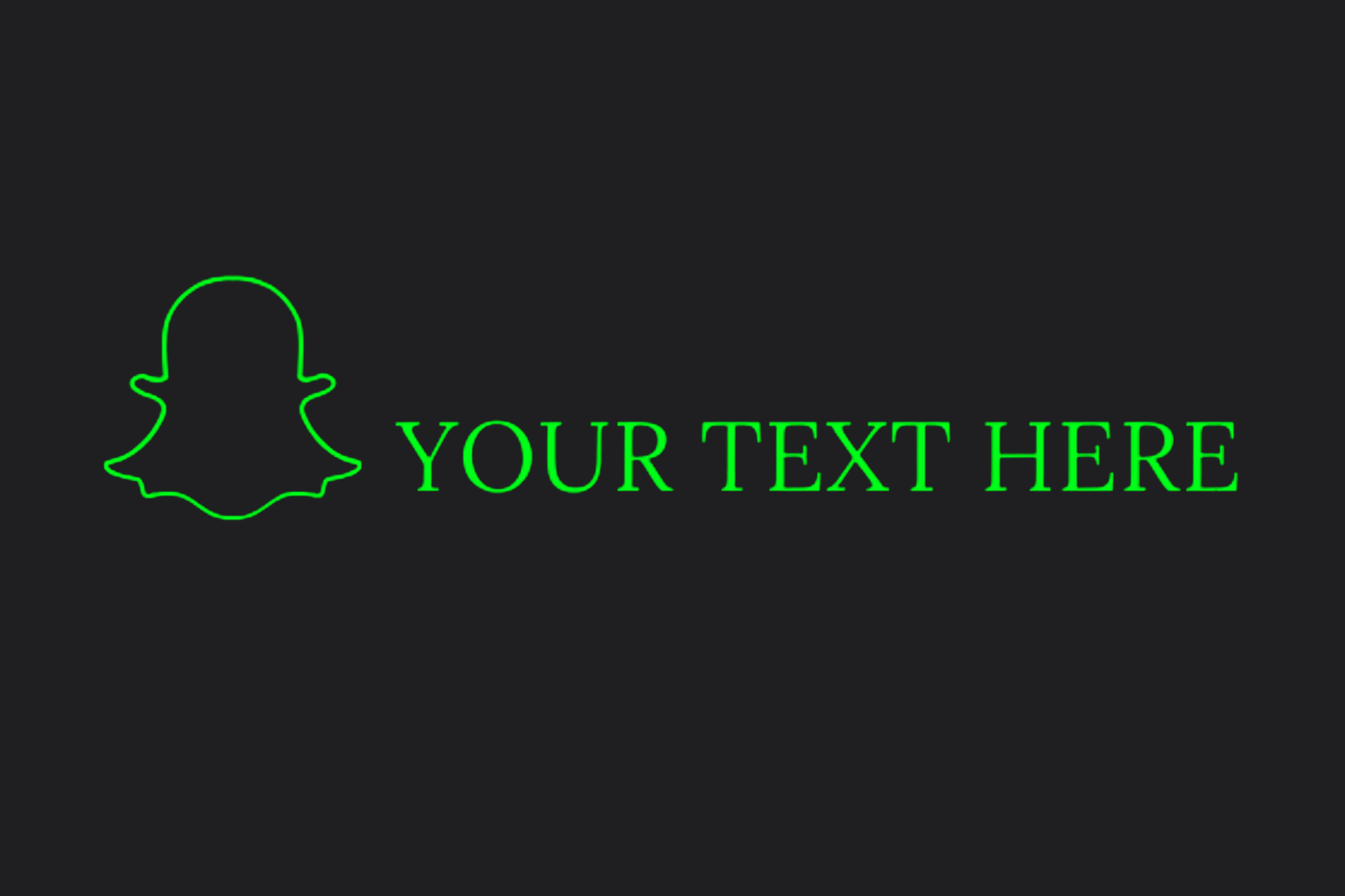CUSTOM SNAPCHAT STICKER - OZDecalz