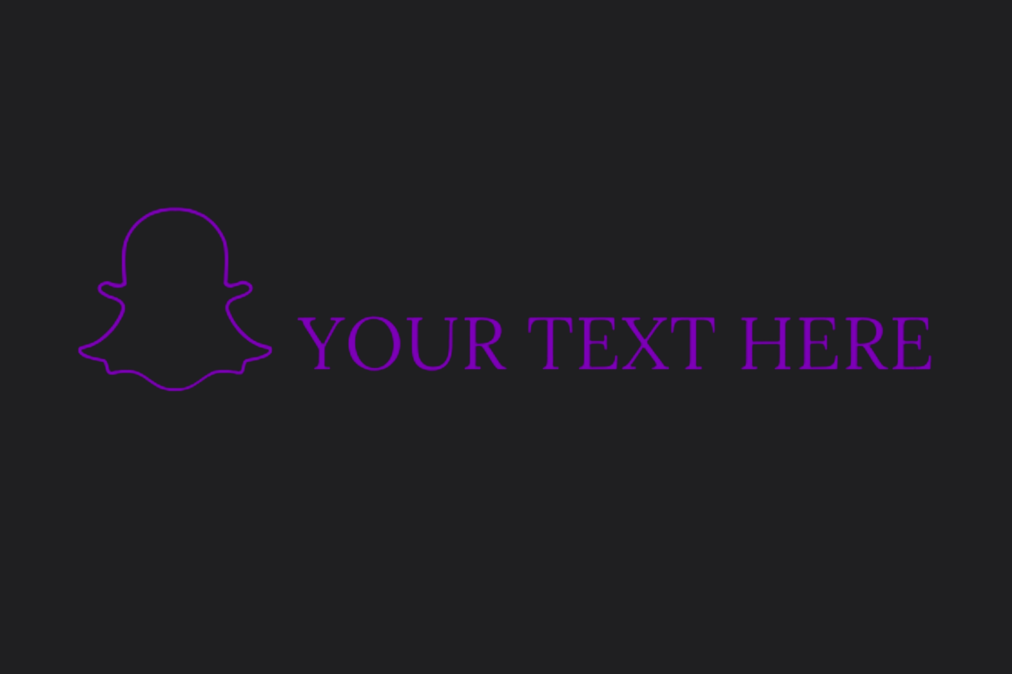 CUSTOM SNAPCHAT STICKER - OZDecalz