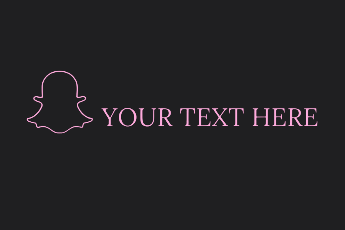 CUSTOM SNAPCHAT STICKER - OZDecalz