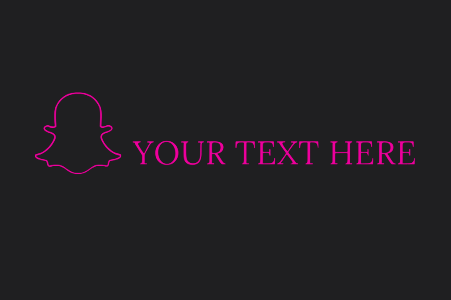 CUSTOM SNAPCHAT STICKER - OZDecalz