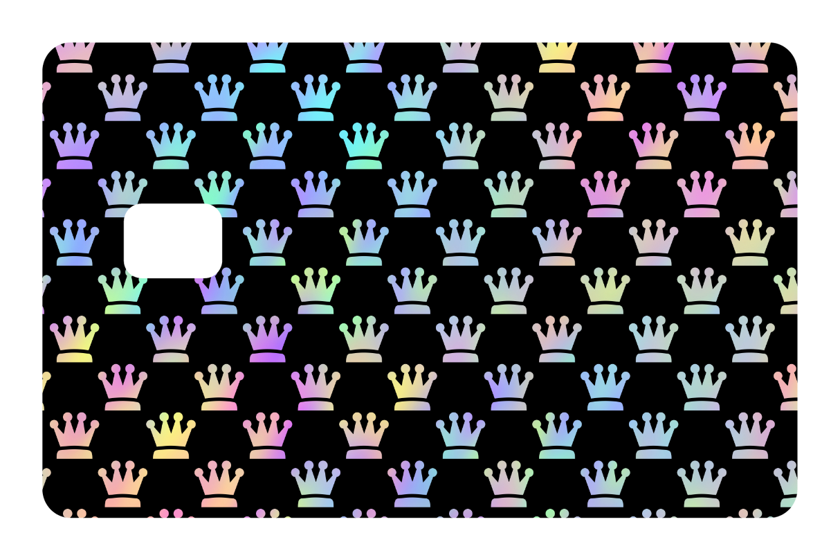 CARD WRAP: HOLOGRAPHIC PATTERN 7