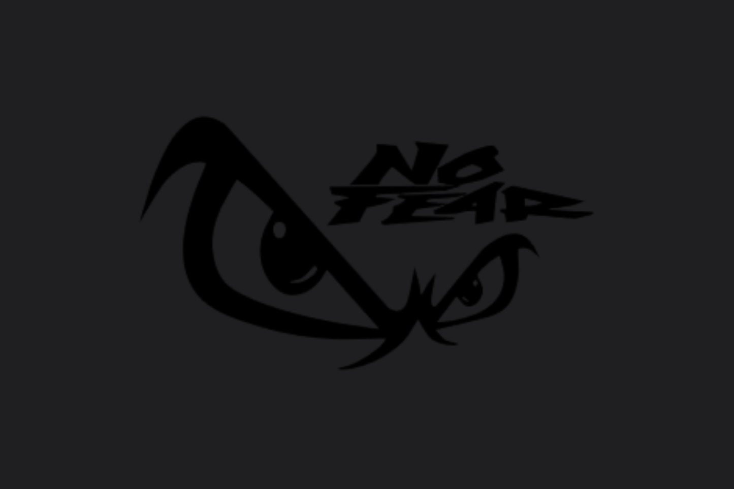 NO FEAR/EYEZ STICKER - OZDecalz
