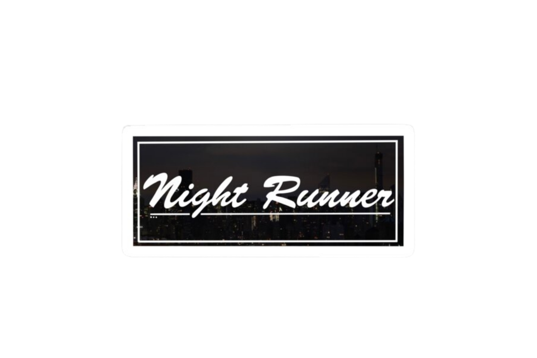 SLAP STICKER: NIGHT RUNNER