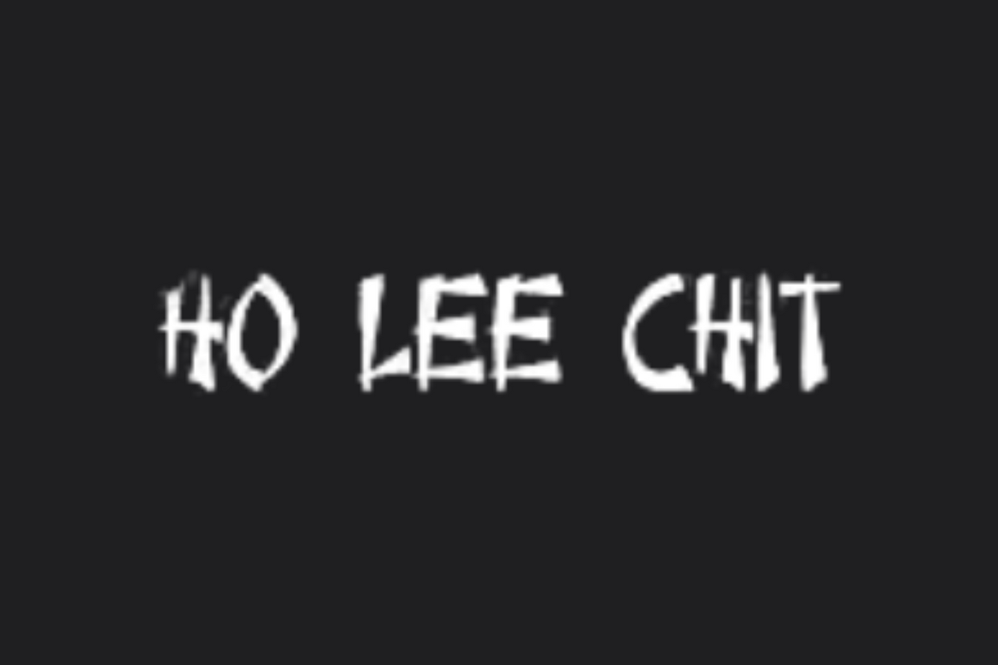 HO LEE CHIT STICKER - OZDecalz