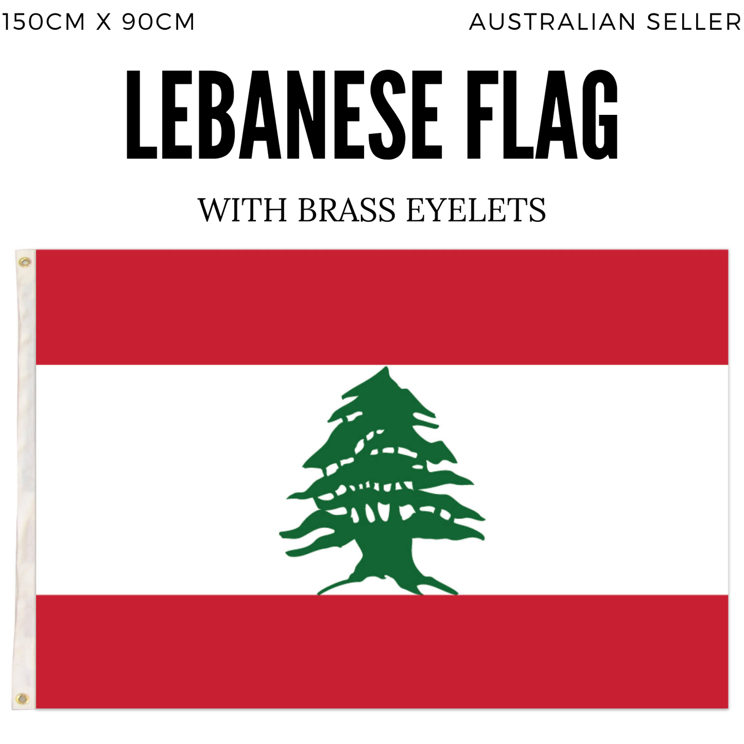 Lebanon Lebanese Country Flag Heavy Duty - OZDecalz