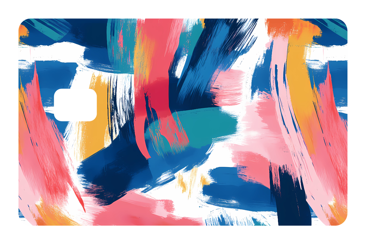 CARD WRAP: OILPAINT