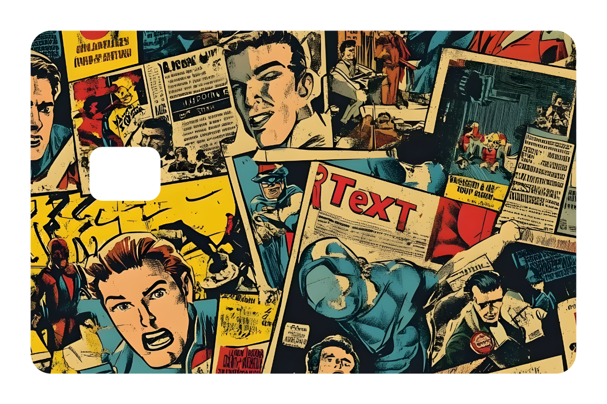 CARD WRAP: COMIC