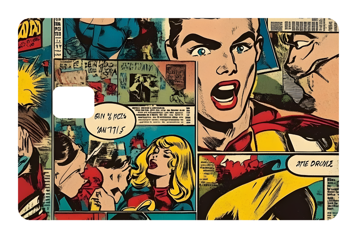 CARD WRAP: COMIC