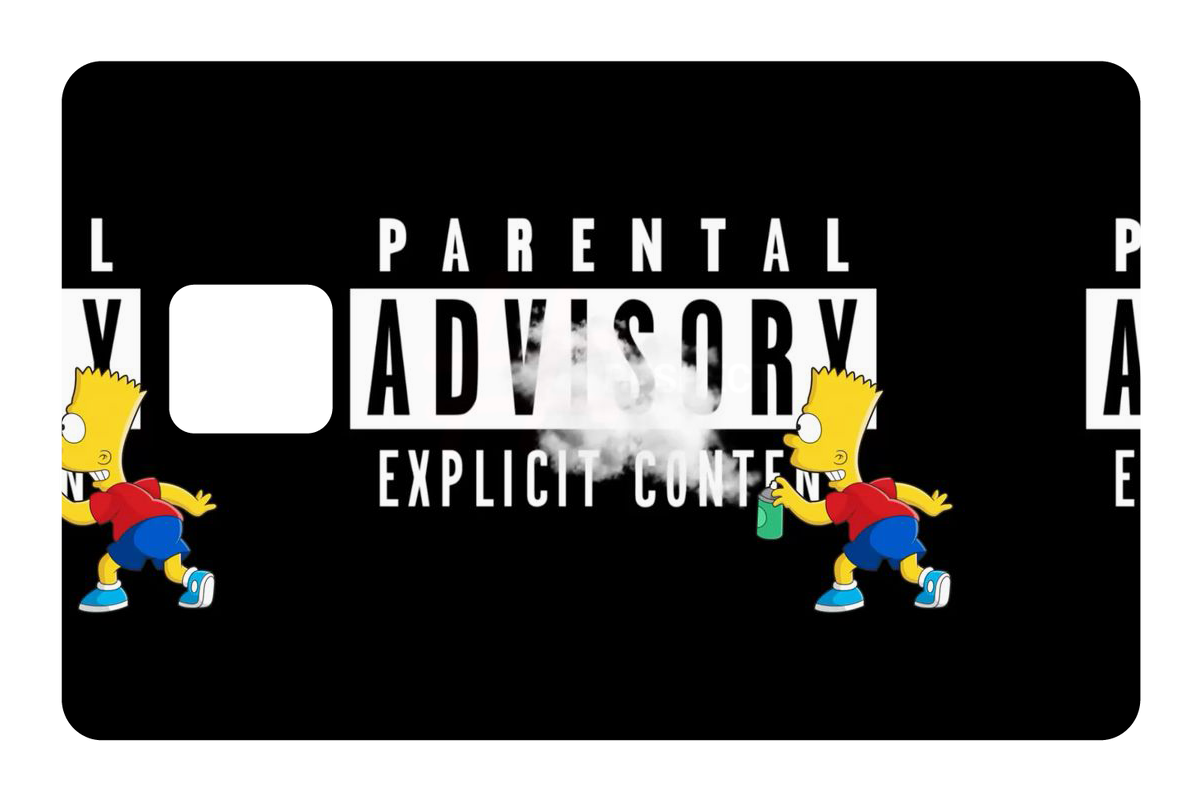 CARD SKIN: PARENTAL ADVISORY