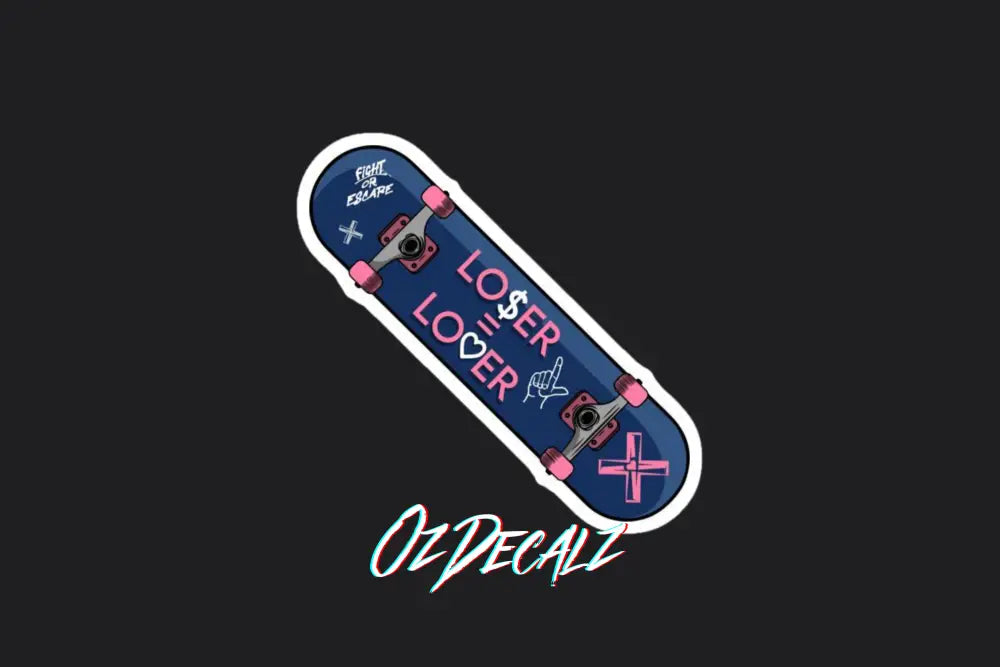 STICKER: LOSER/LOVER - OzDecalz