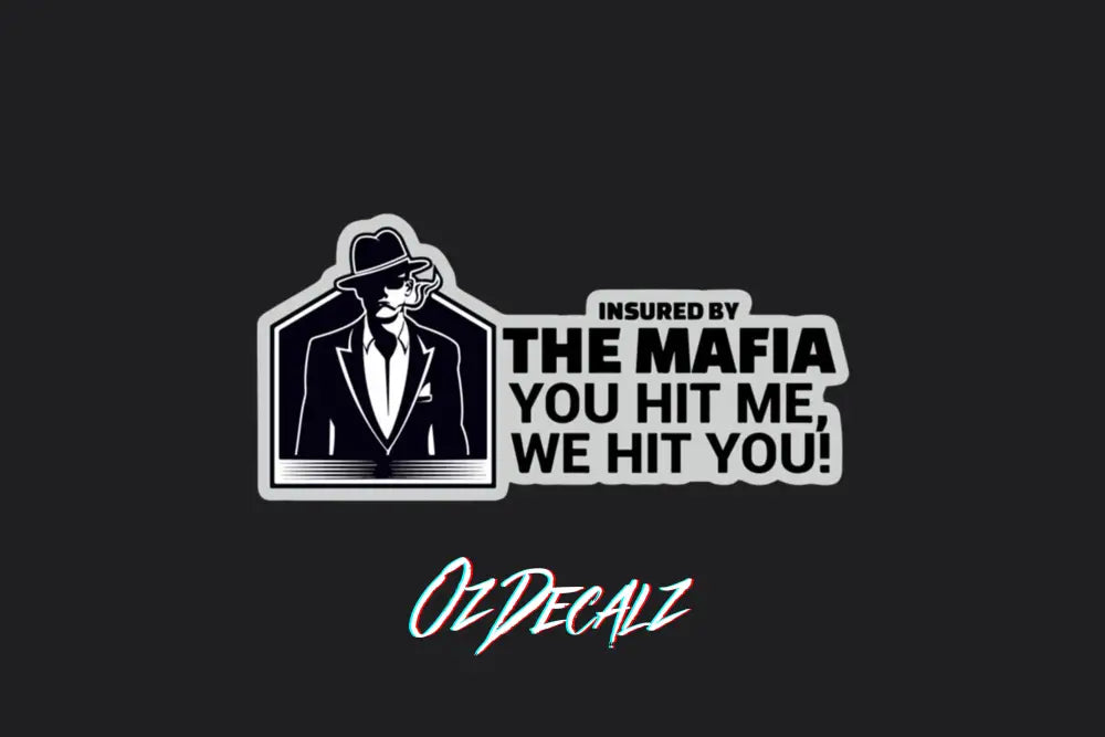 STICKER: YOU HIT ME WE HIT YOU!