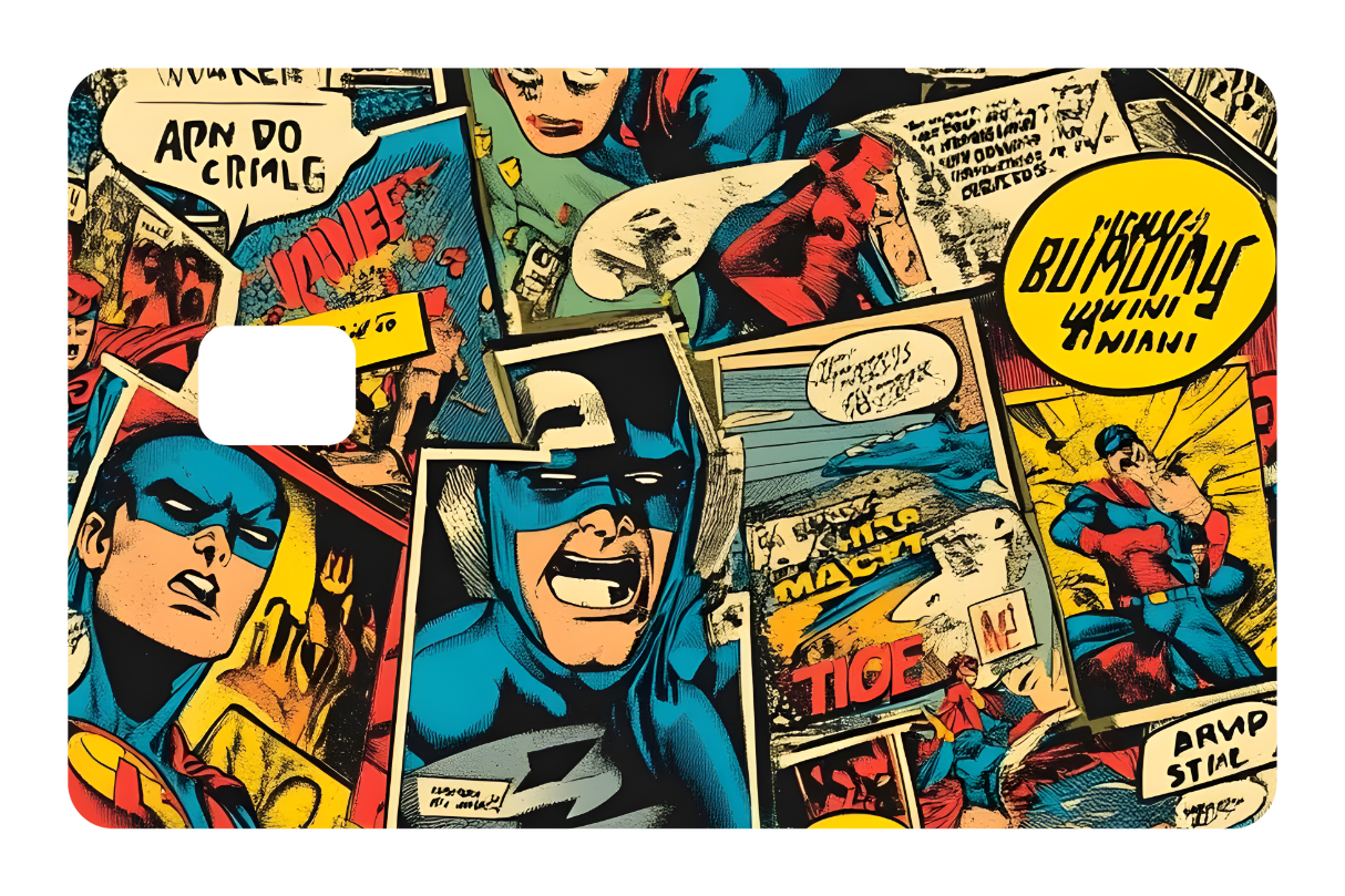 CARD WRAP: COMIC