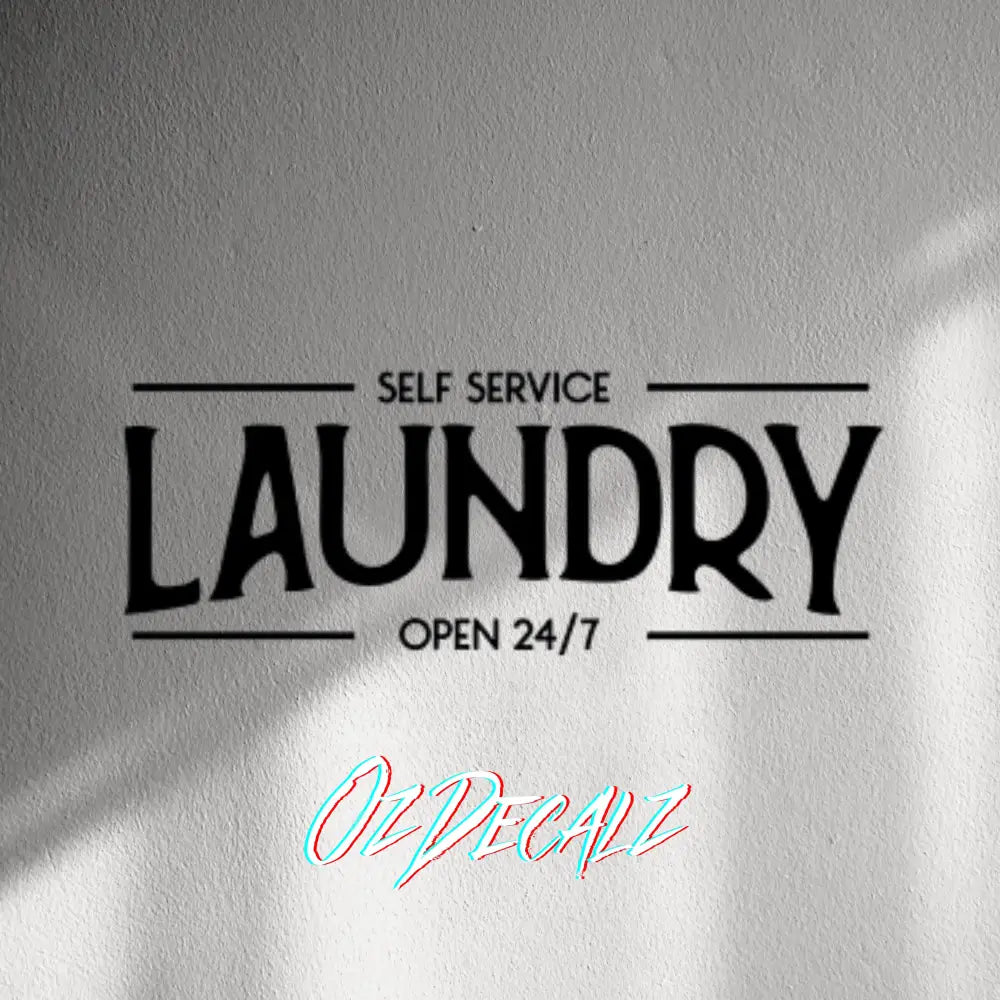 WALL STICKER: LAUNDRY - OzDecalz