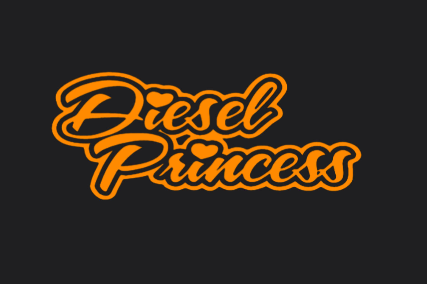 Diesel Princess Sticker