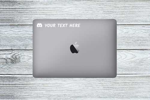 CUSTOM DECAL: DISCORD SOCIAL MEDIA TAG
