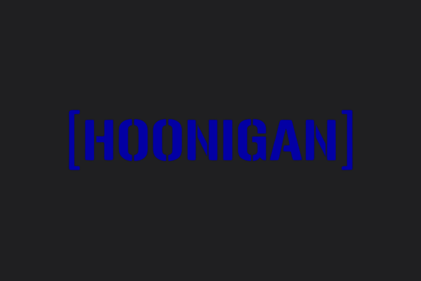 Hoonigan Sticker