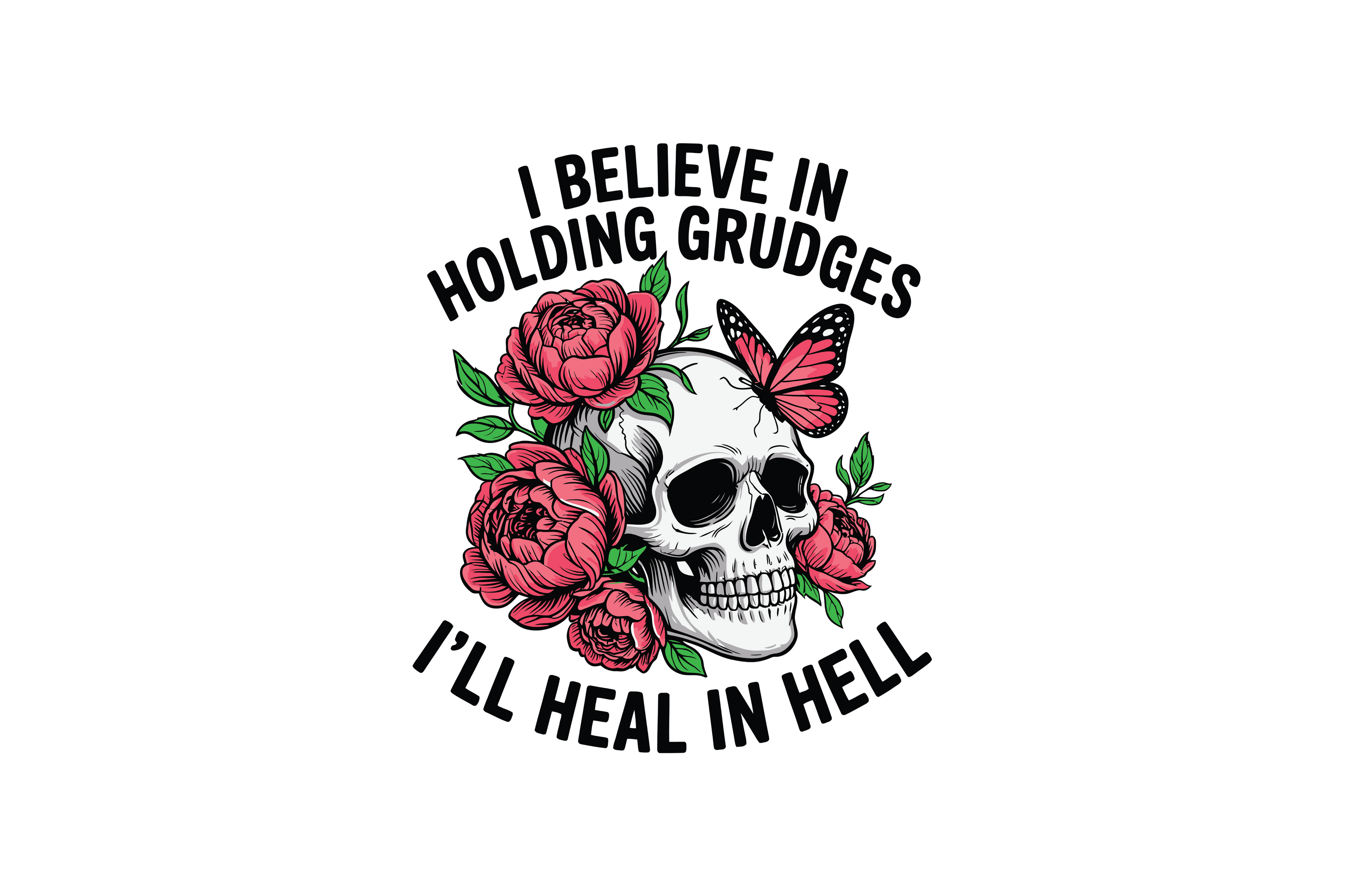 STICKER: I'LL HEAL IN HELL - OzDecalz