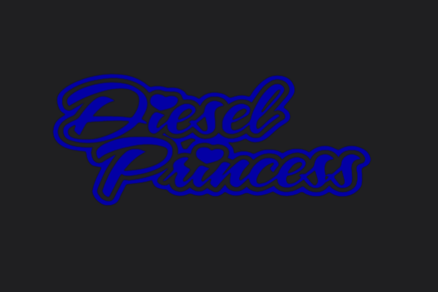 Diesel Princess Sticker