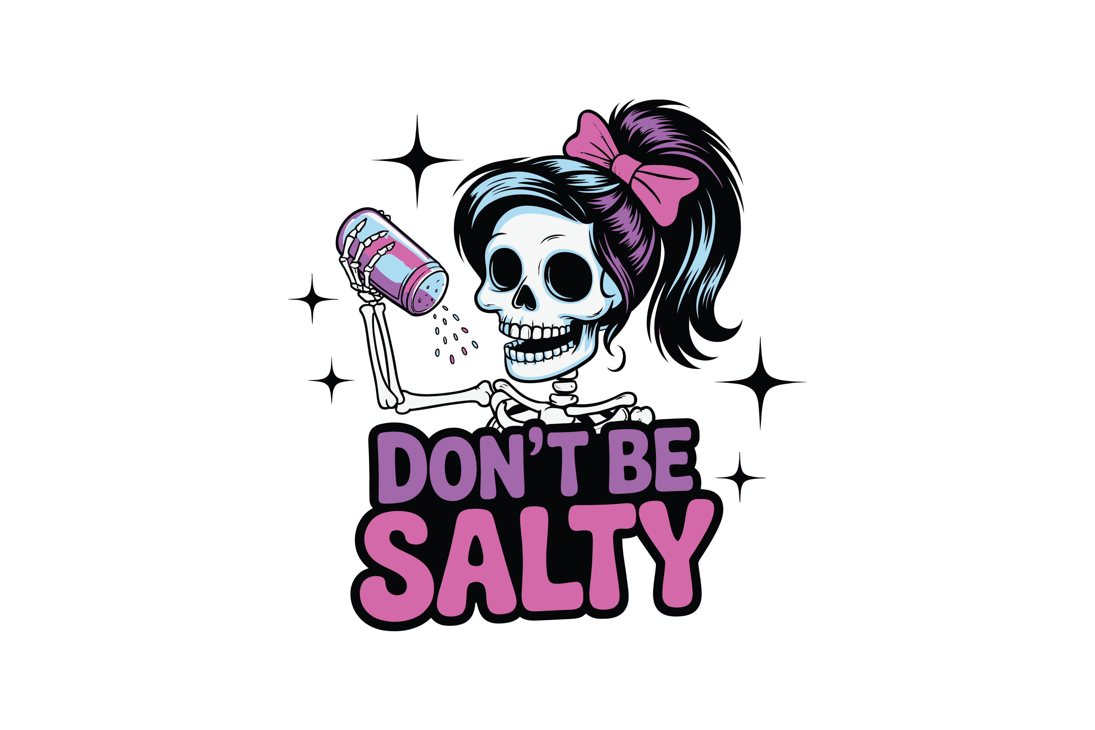 STICKER: DON'T BE SALTY - OzDecalz