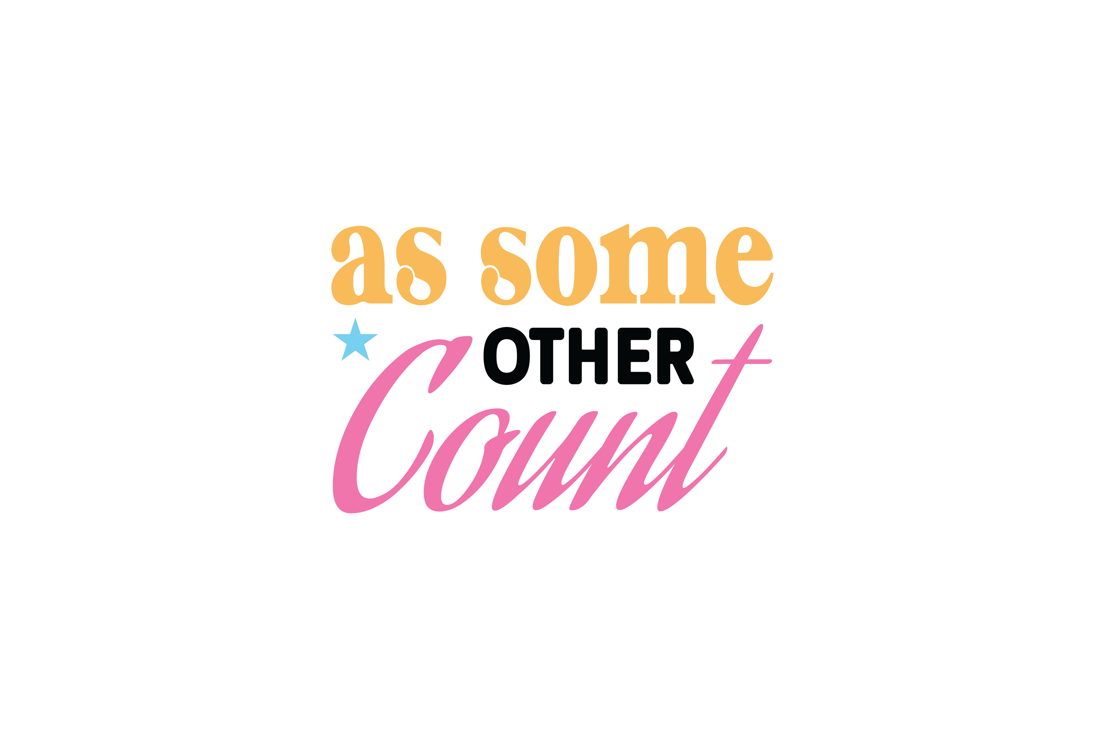 STICKER: AS SOME OTHER COUNT