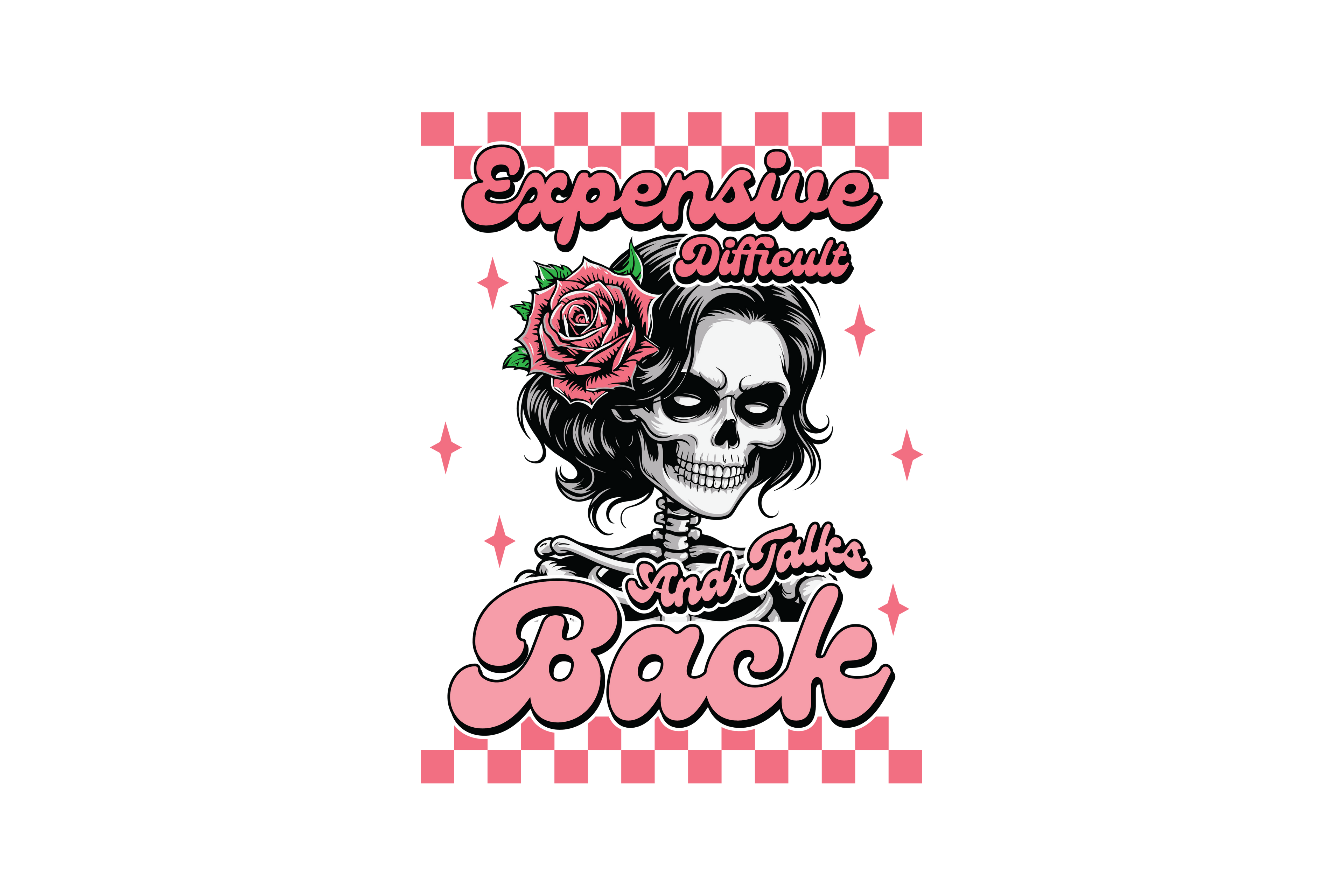 STICKER: EXPENSIVE DIFFICULT AND TALKS BACK - OzDecalz