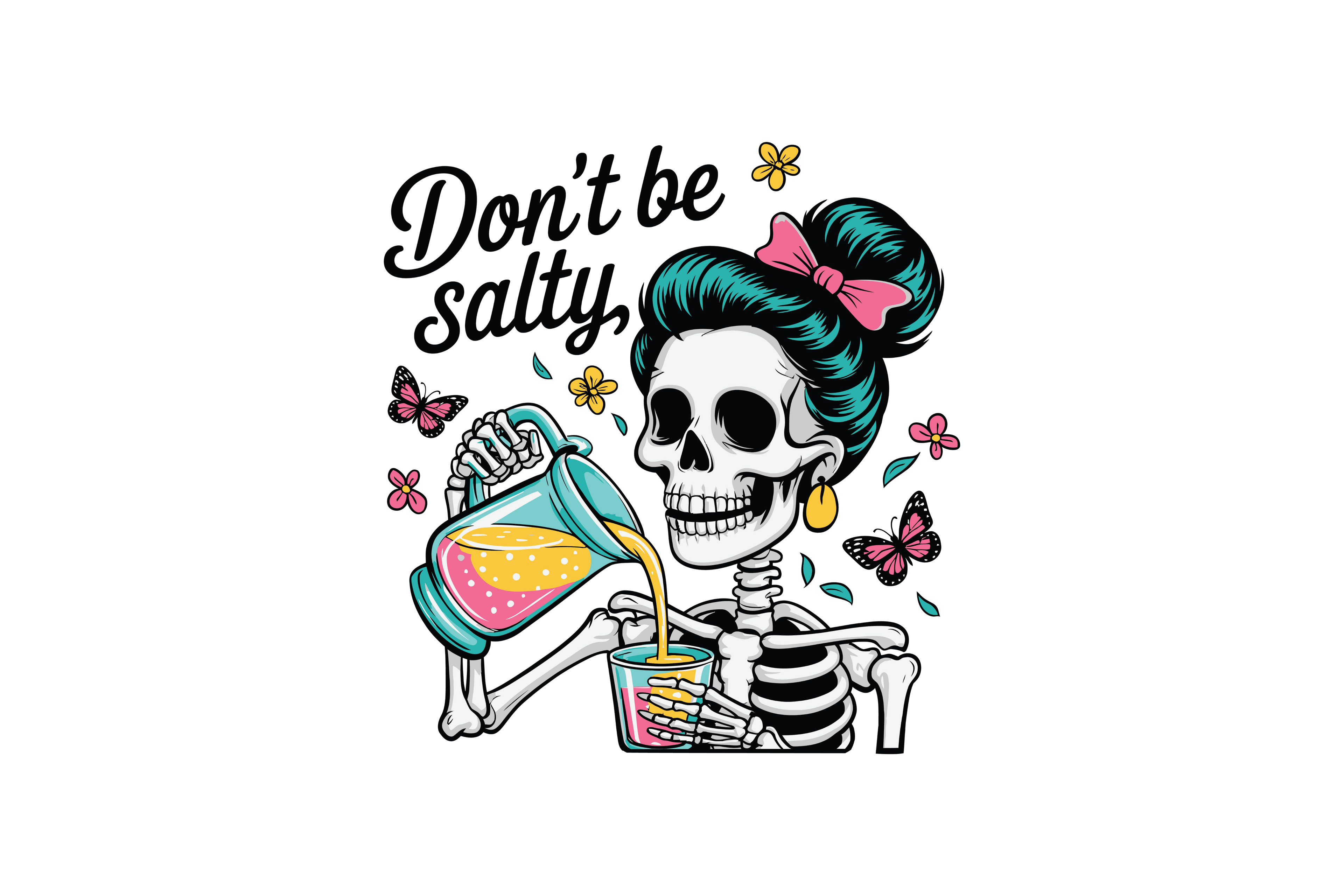STICKER: DON'T BE SALTY - OzDecalz