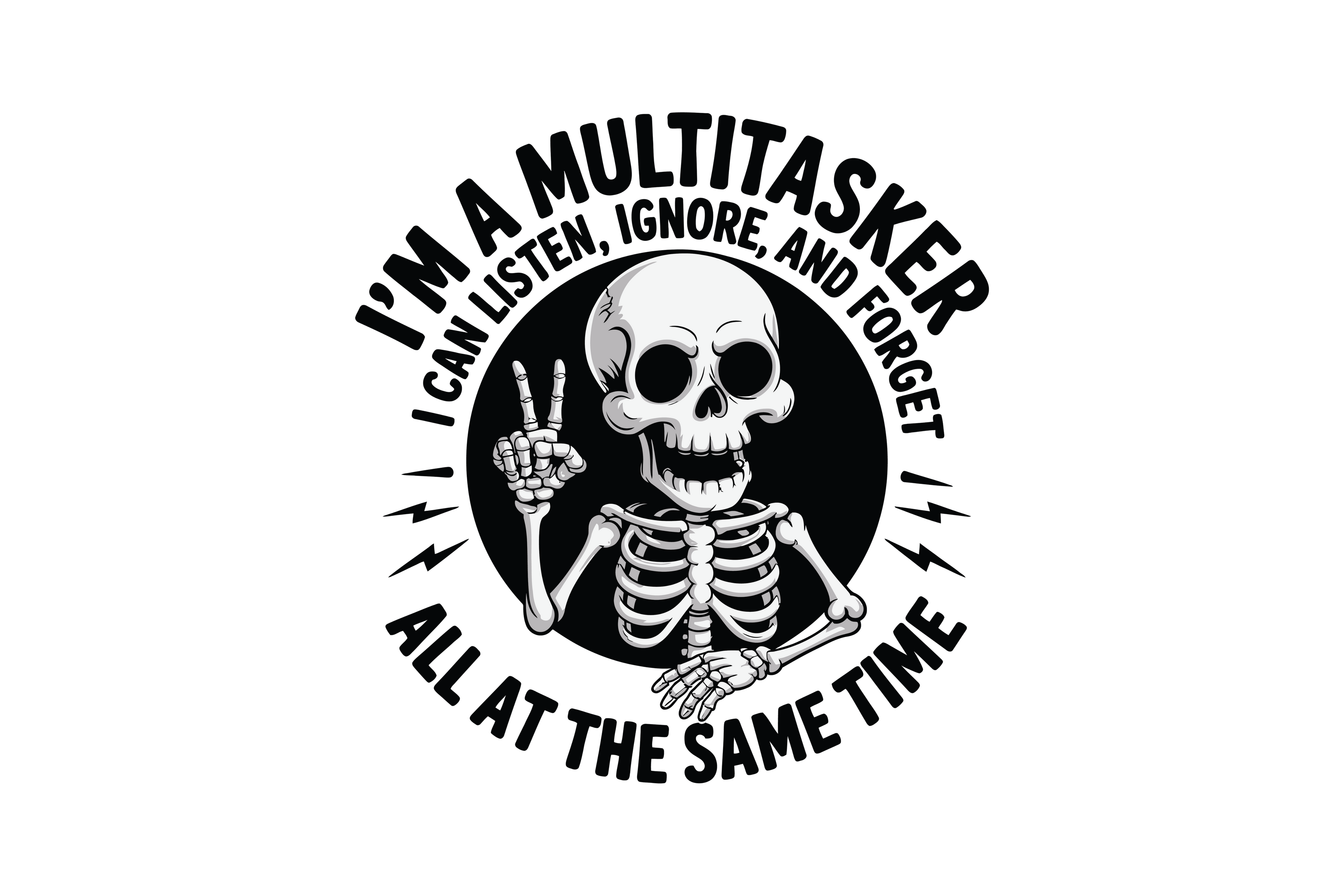STICKER: I'M A MULTITASKER - OzDecalz