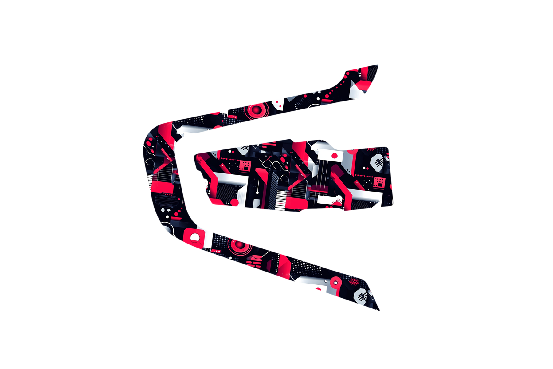 INTERCOM SKIN: PINK GEOMETRIC GLITCH