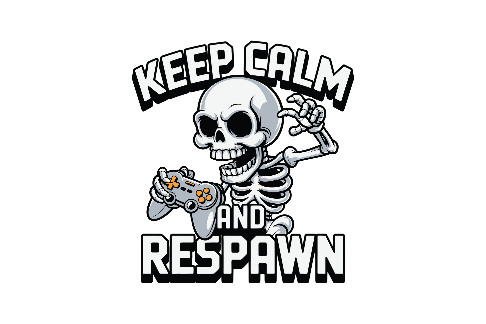 STICKER: KEEP CALM AND RESPAWN
