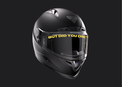 Custom Helmet Visor Script Decal