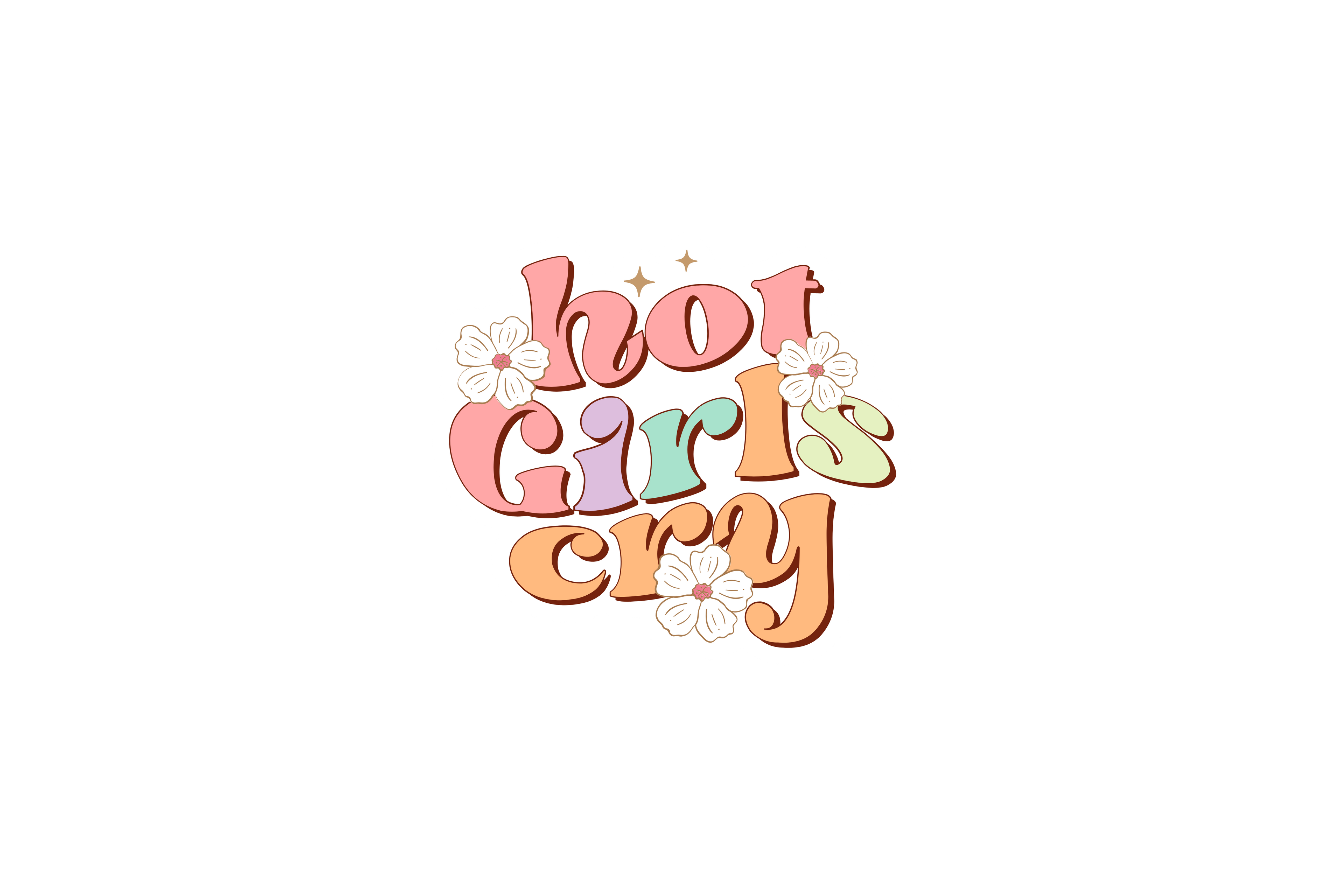STICKER: HOT GIRLS CRY