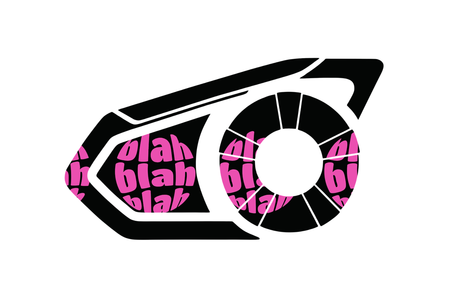 INTERCOM SKIN: BLAH BLAH PINK
