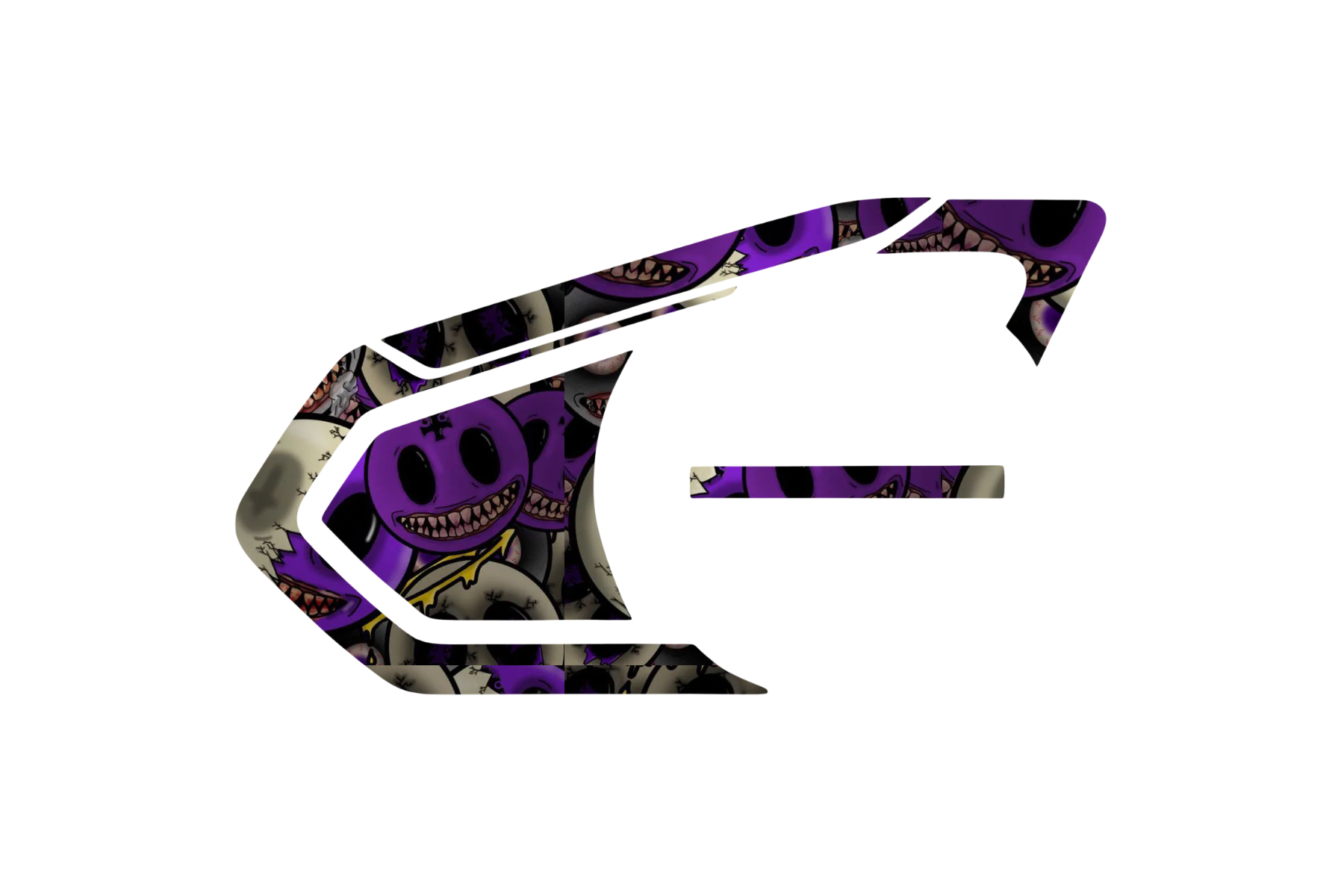 INTERCOM SKIN: PURPLE SKULLS