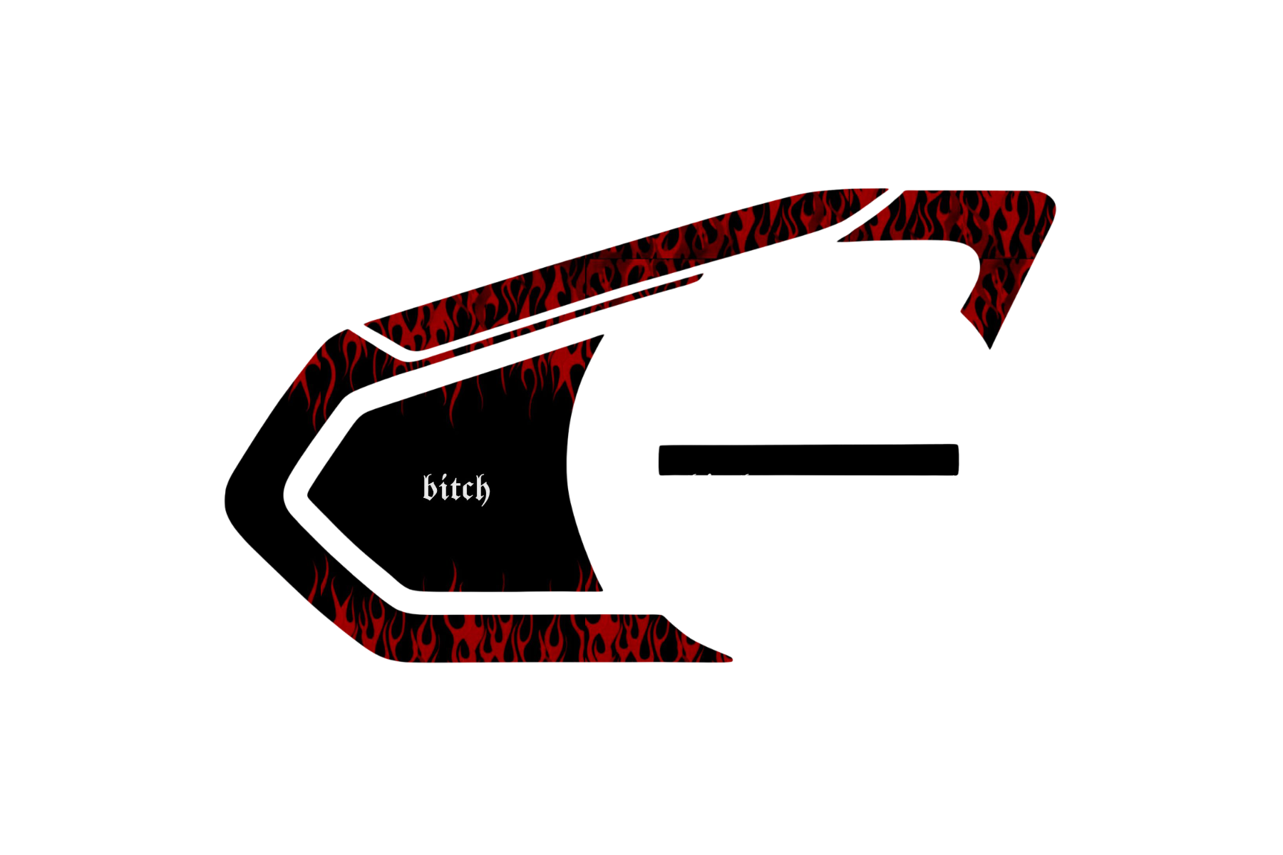 INTERCOM SKIN: SCRATCH RED