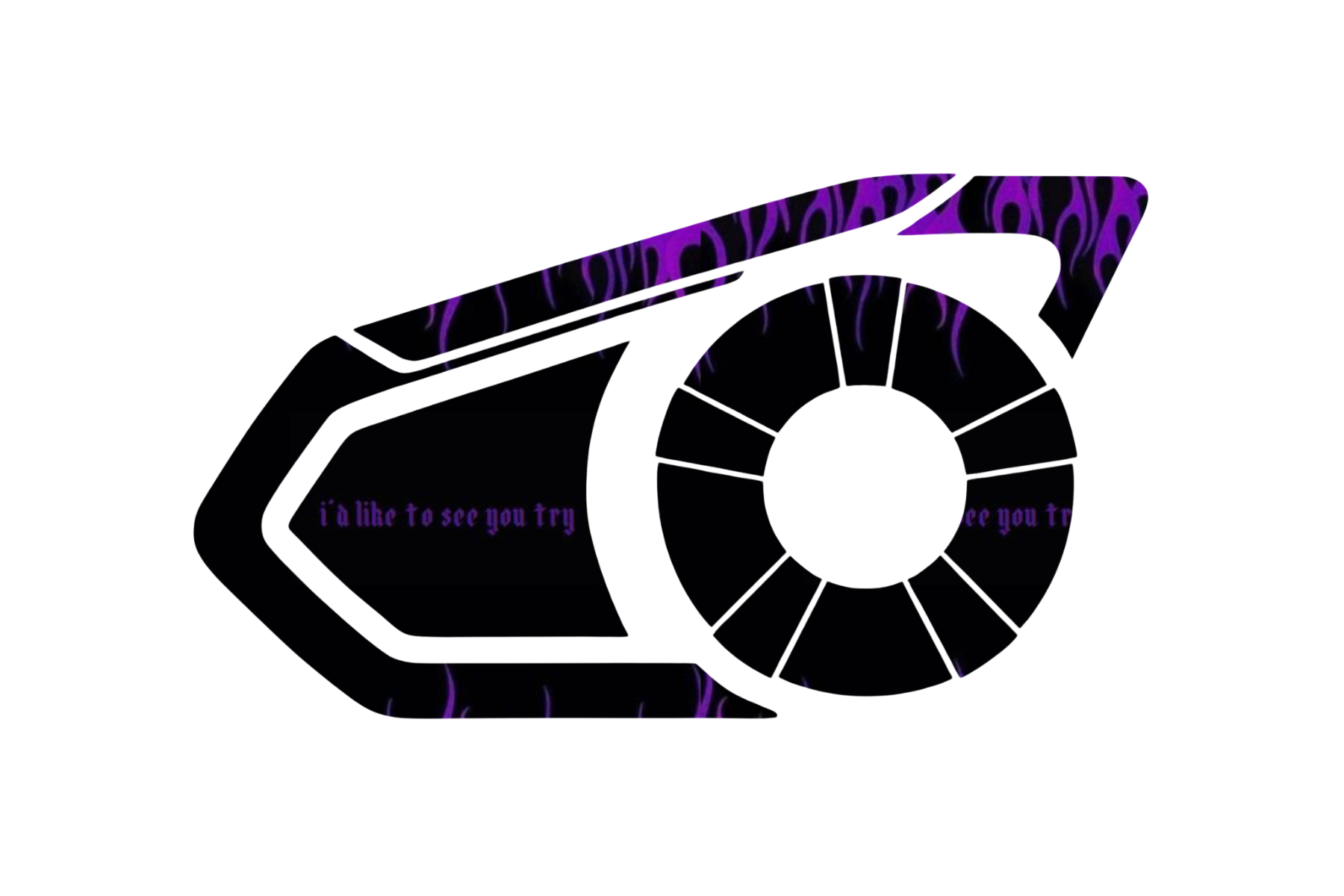 INTERCOM SKIN: VIOLET FLAMES