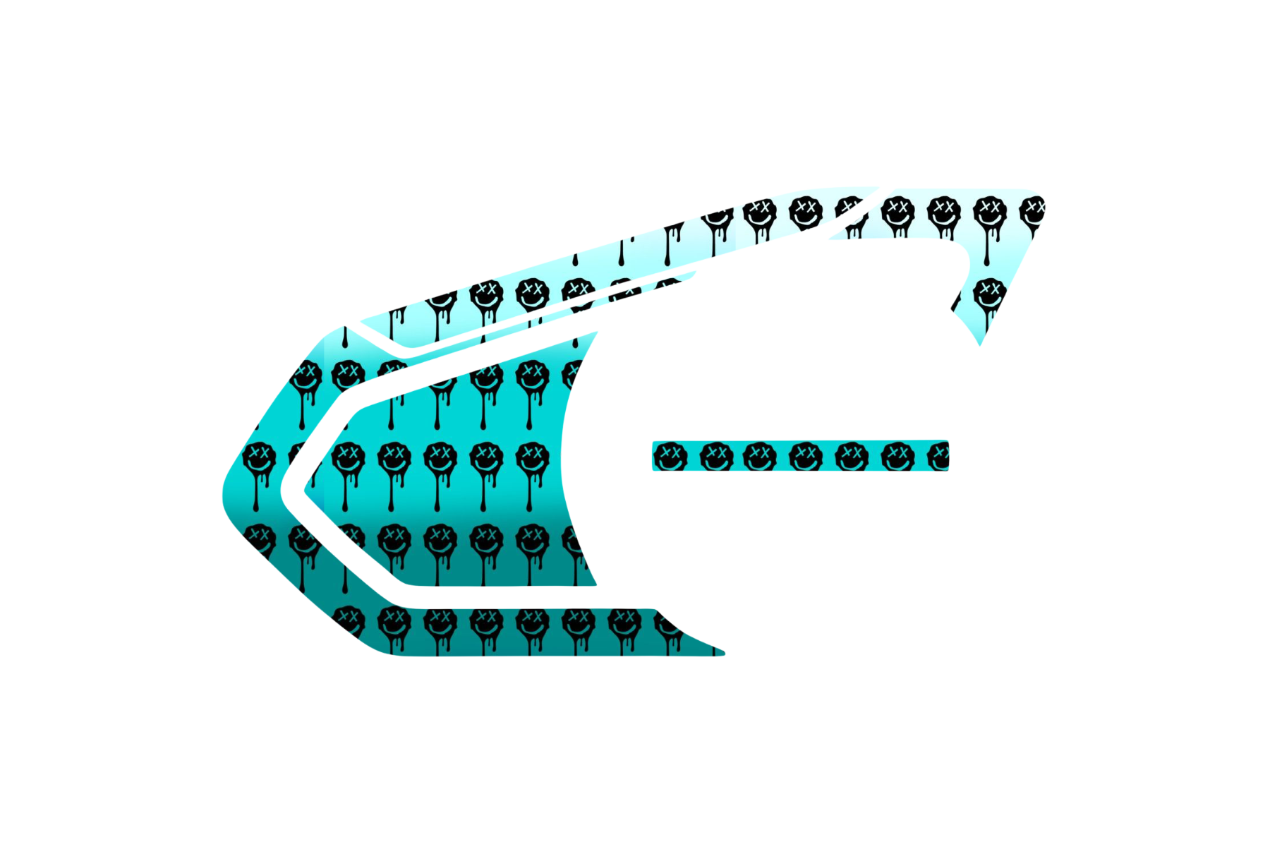 INTERCOM SKIN: CYAN HAPPY FACES