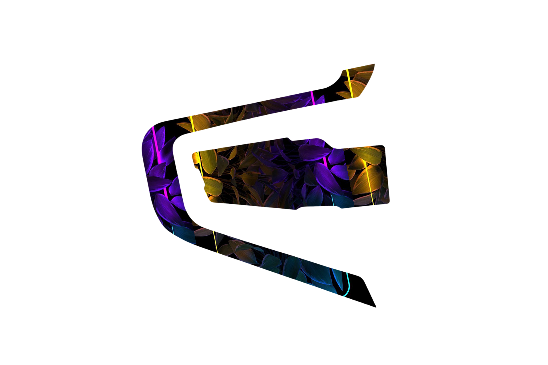 Packtalk Bold Skin: PURPLE GOLD GEOMETRIC