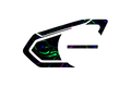 Skin for Sena 50S: NEON SWIRL