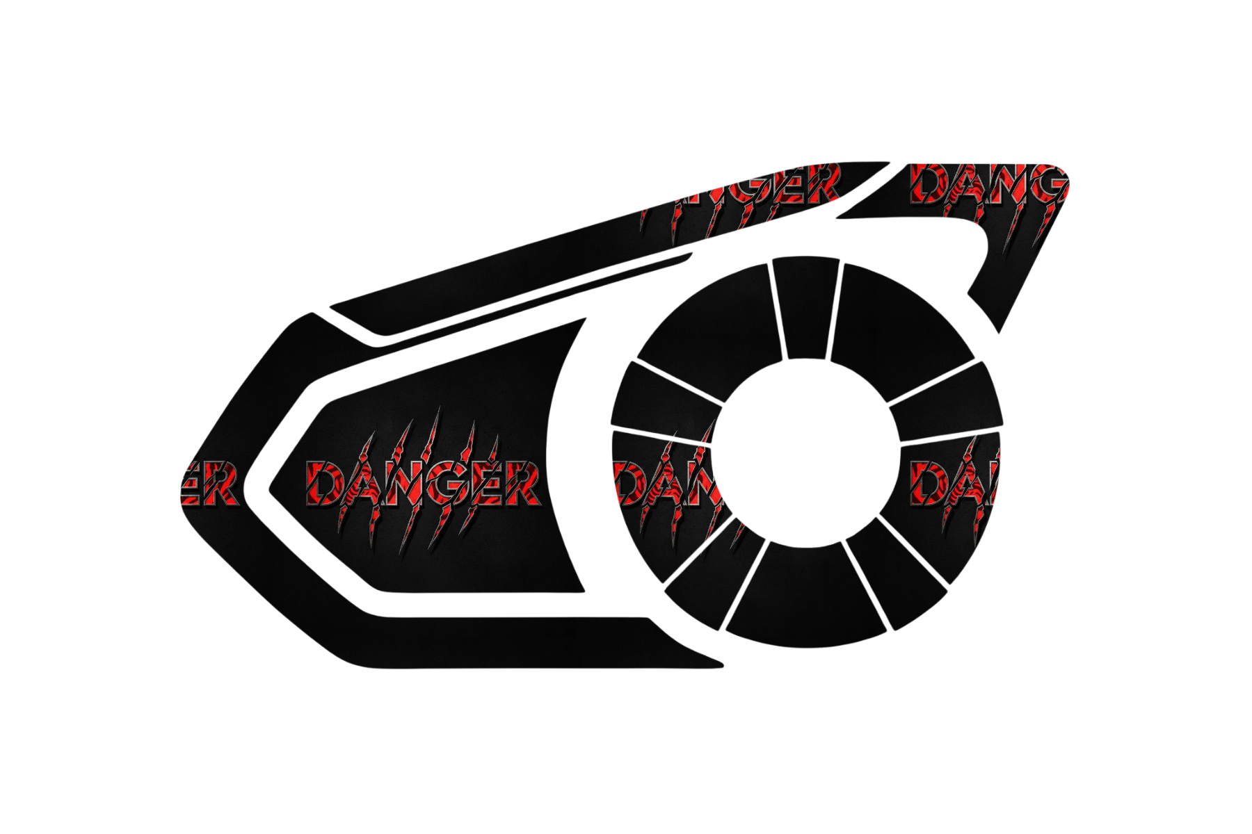 Skin for Sena 30K: DANGER DRIP