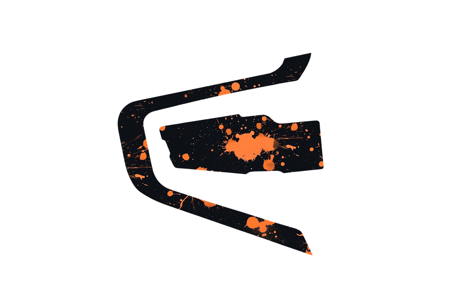 Packtalk Bold Skin: ORANGE PAINT SPLATTER