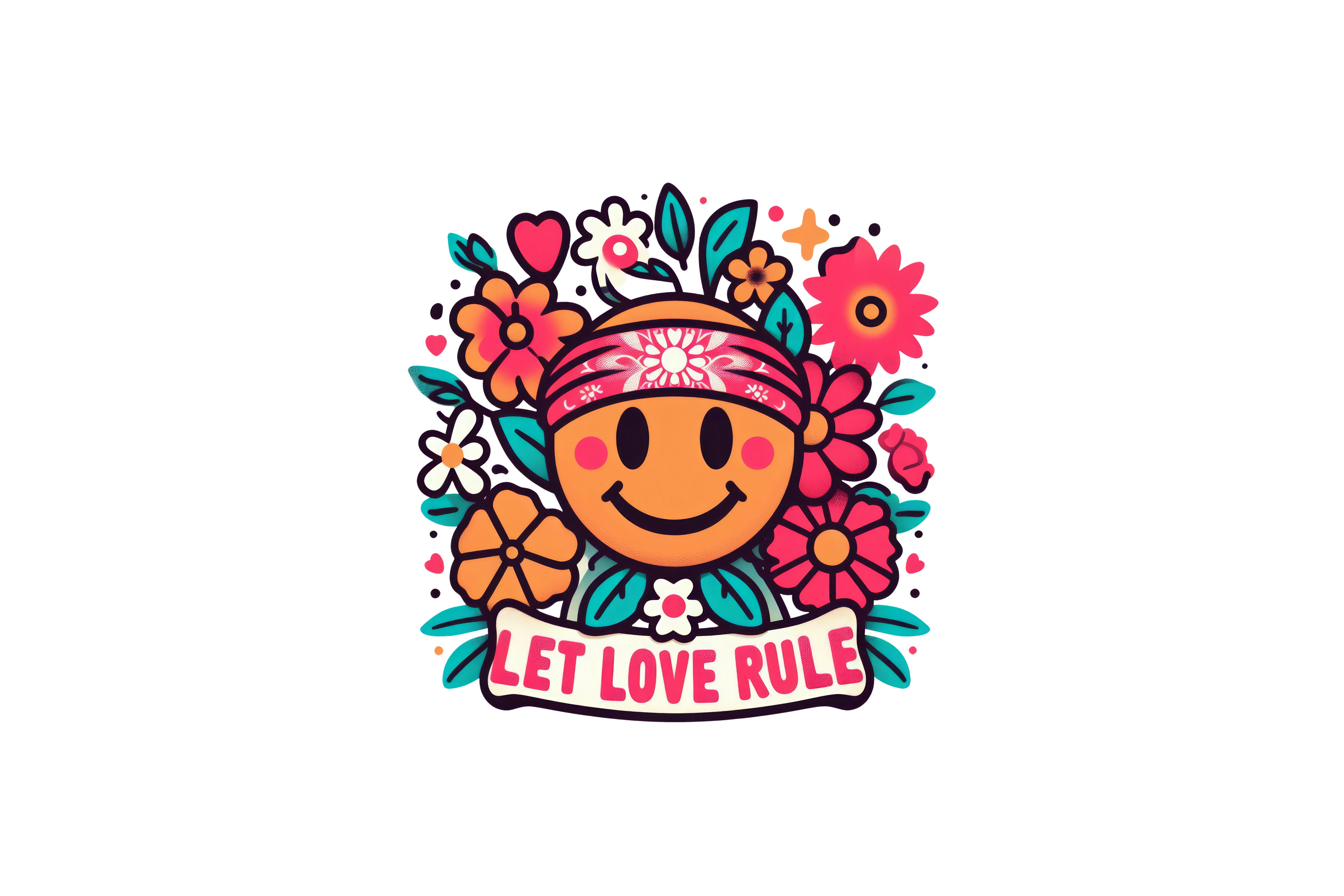 STICKER: LET LOVE RULE - OzDecalz