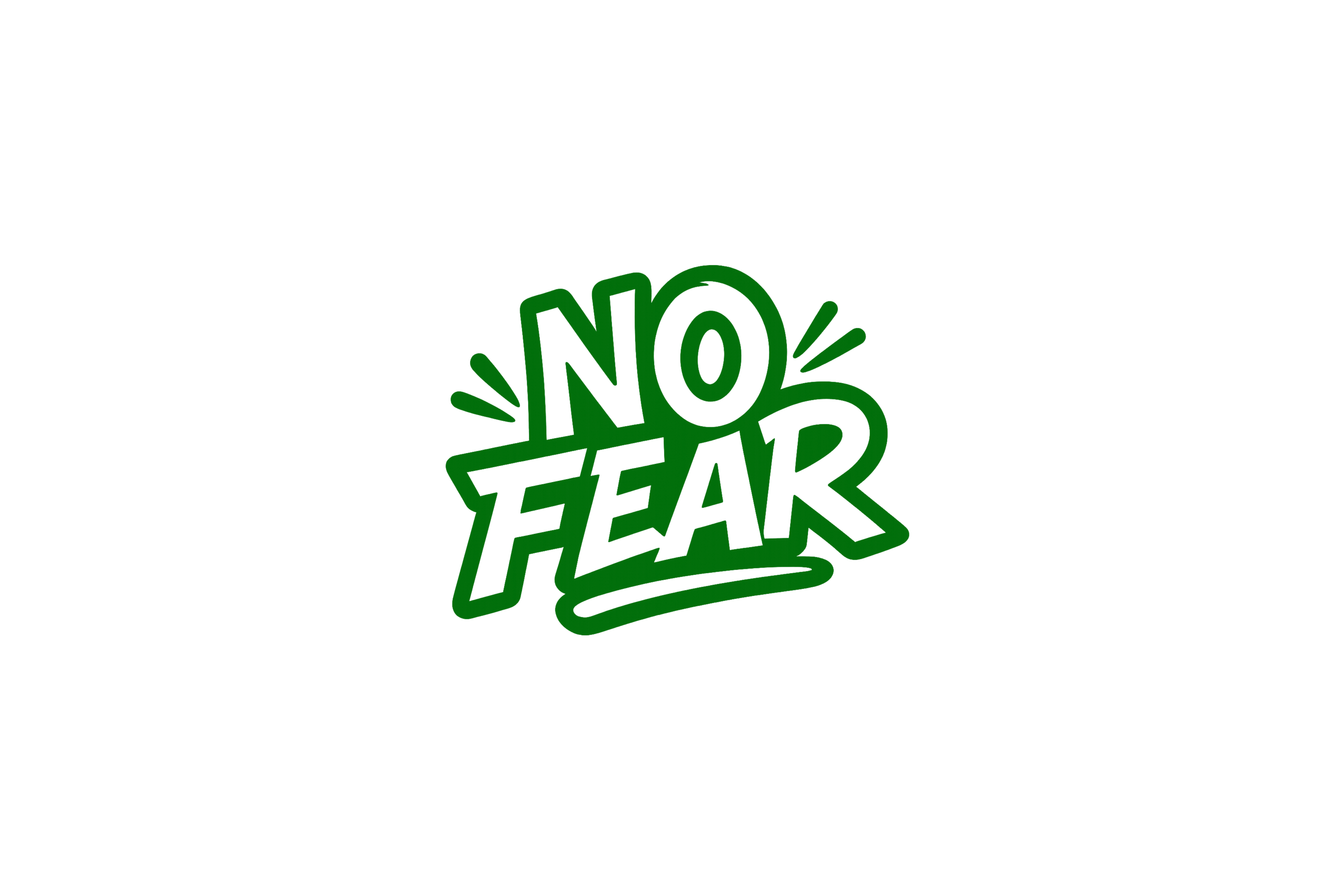 STICKER: NO FEAR
