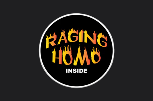 RAGING HOME INSIDE STICKER