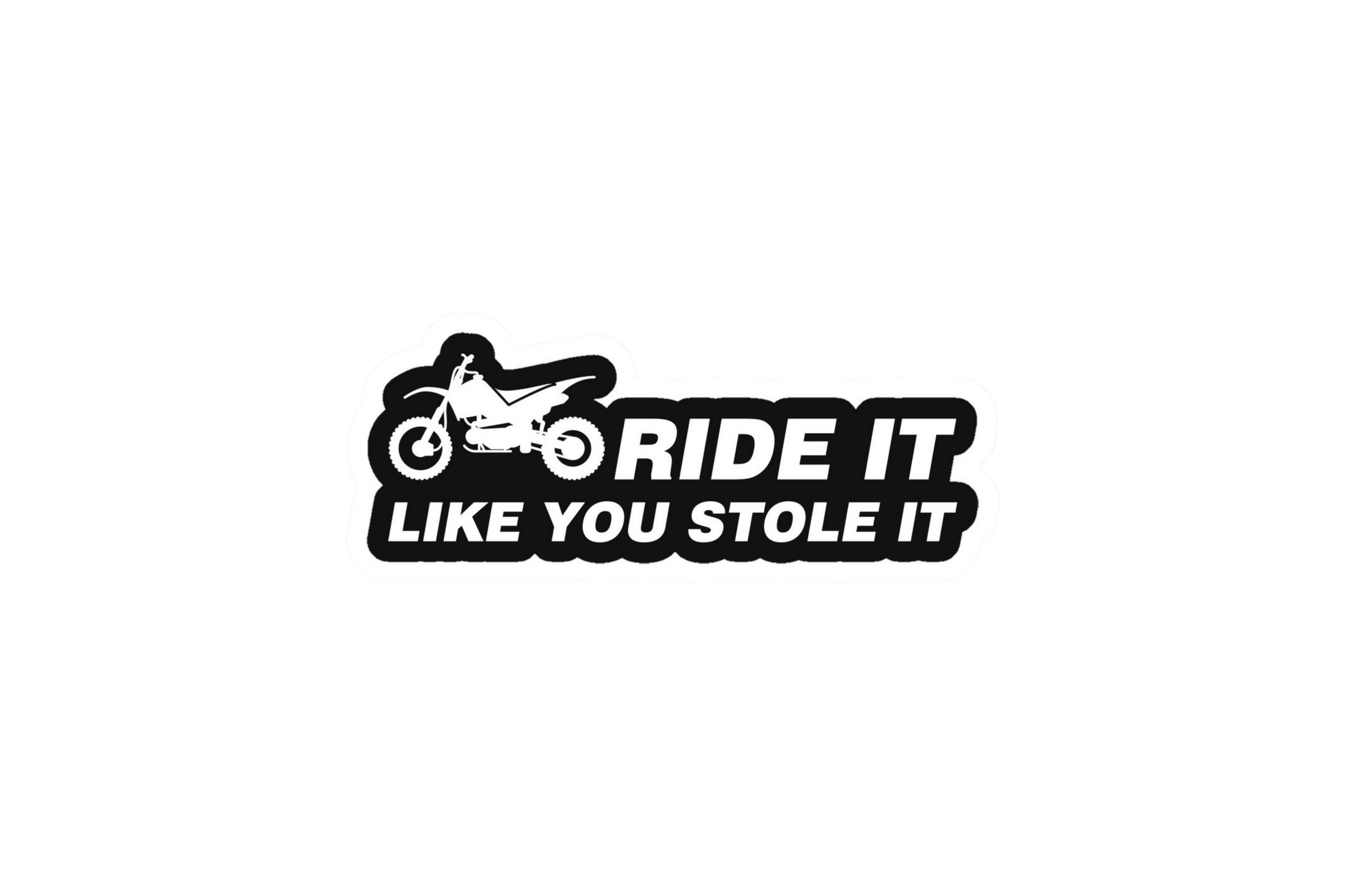 STICKER: RIDE IT LIKE YOU