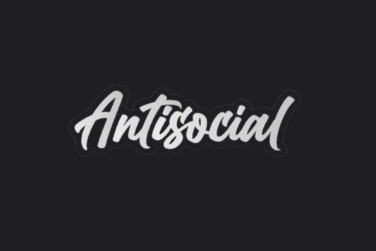 Antisocial Sticker