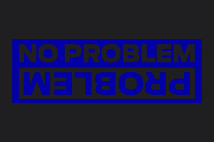 No Problem Sticker